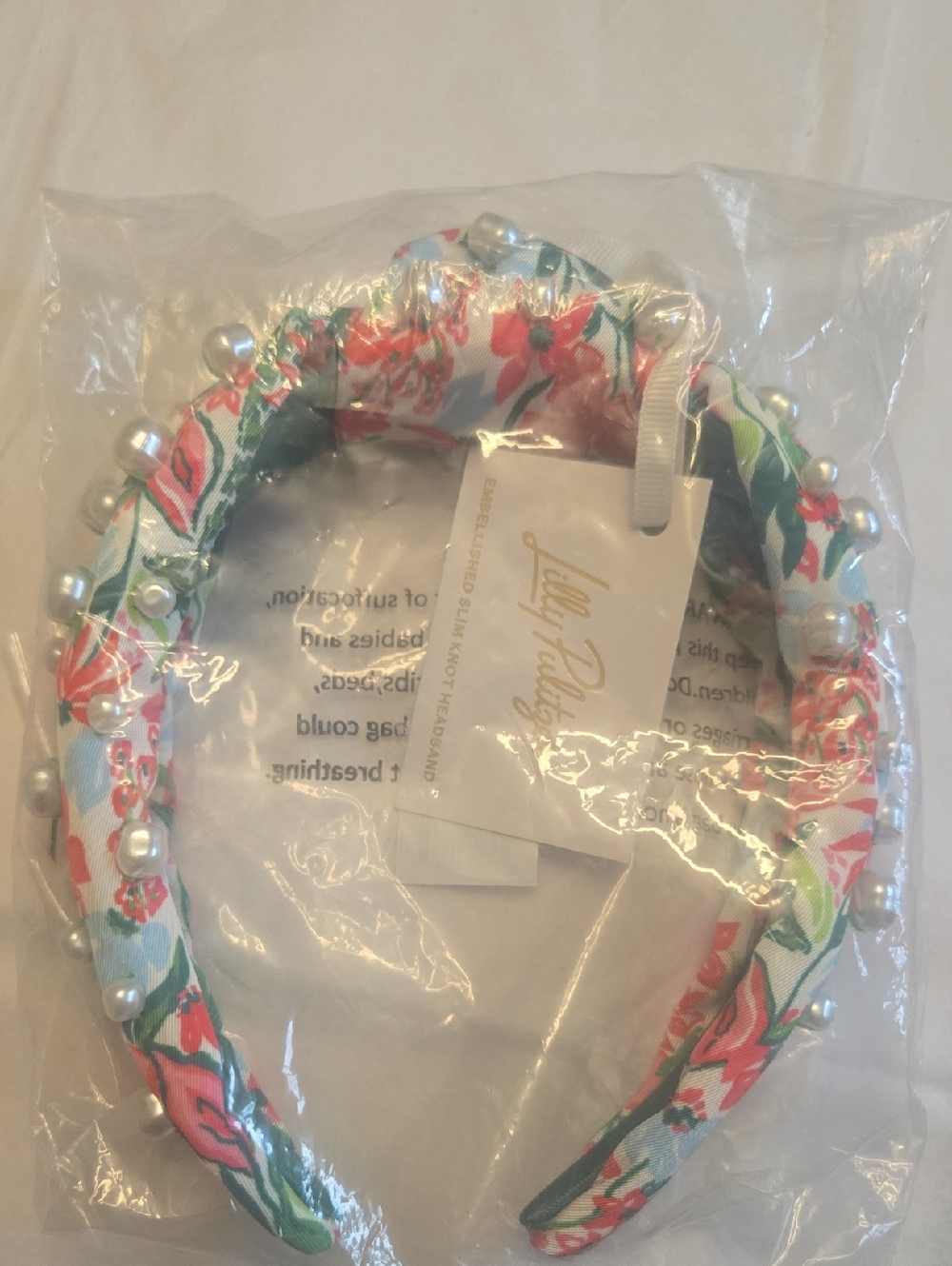 Lilly Pulitzer Slim Knot Embellished Headband - Picture 9 of 9